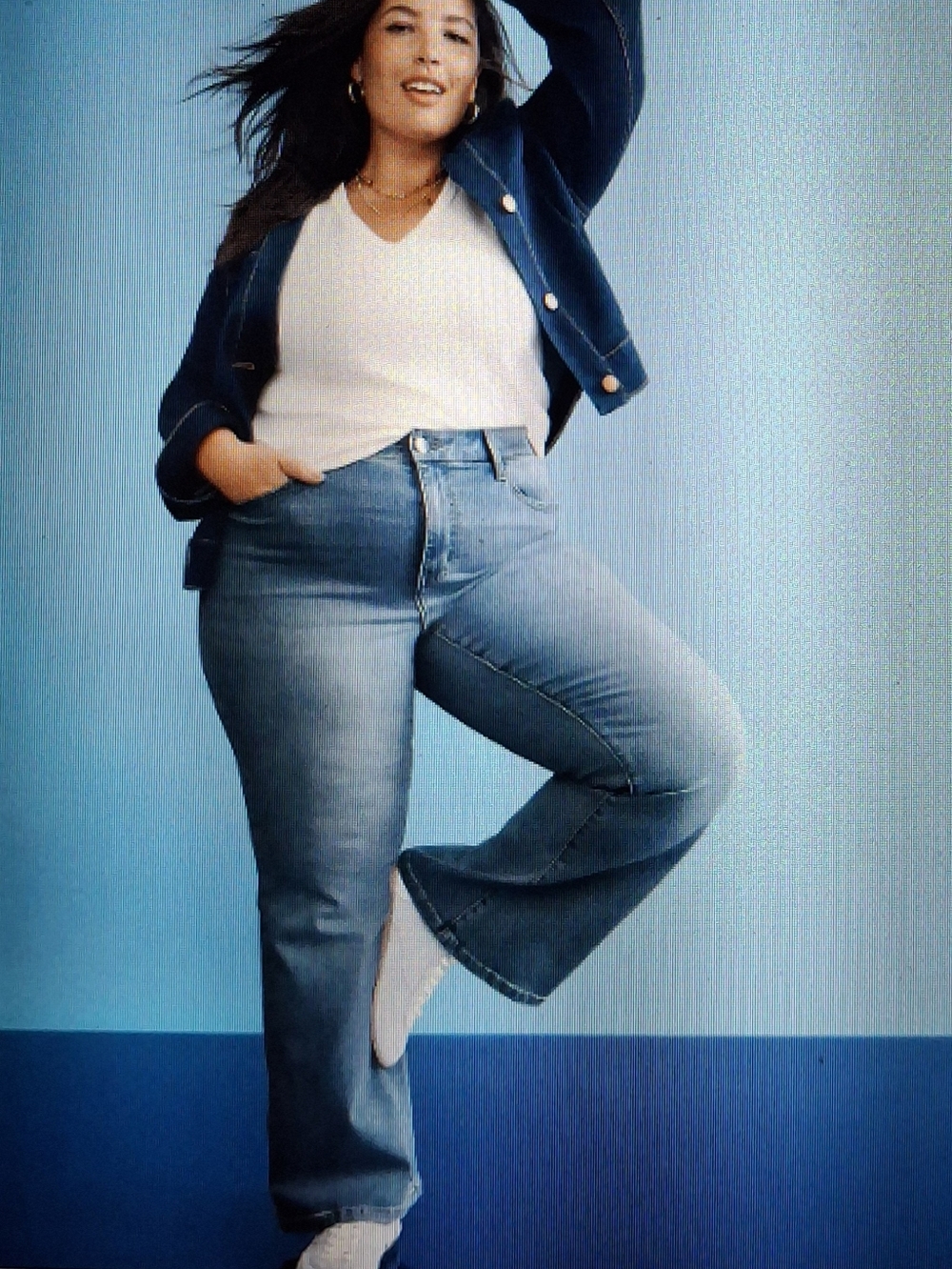 Lane Bryant Flex Magic Waistband Mid-Rise Bootcut Women's Plus Size 24